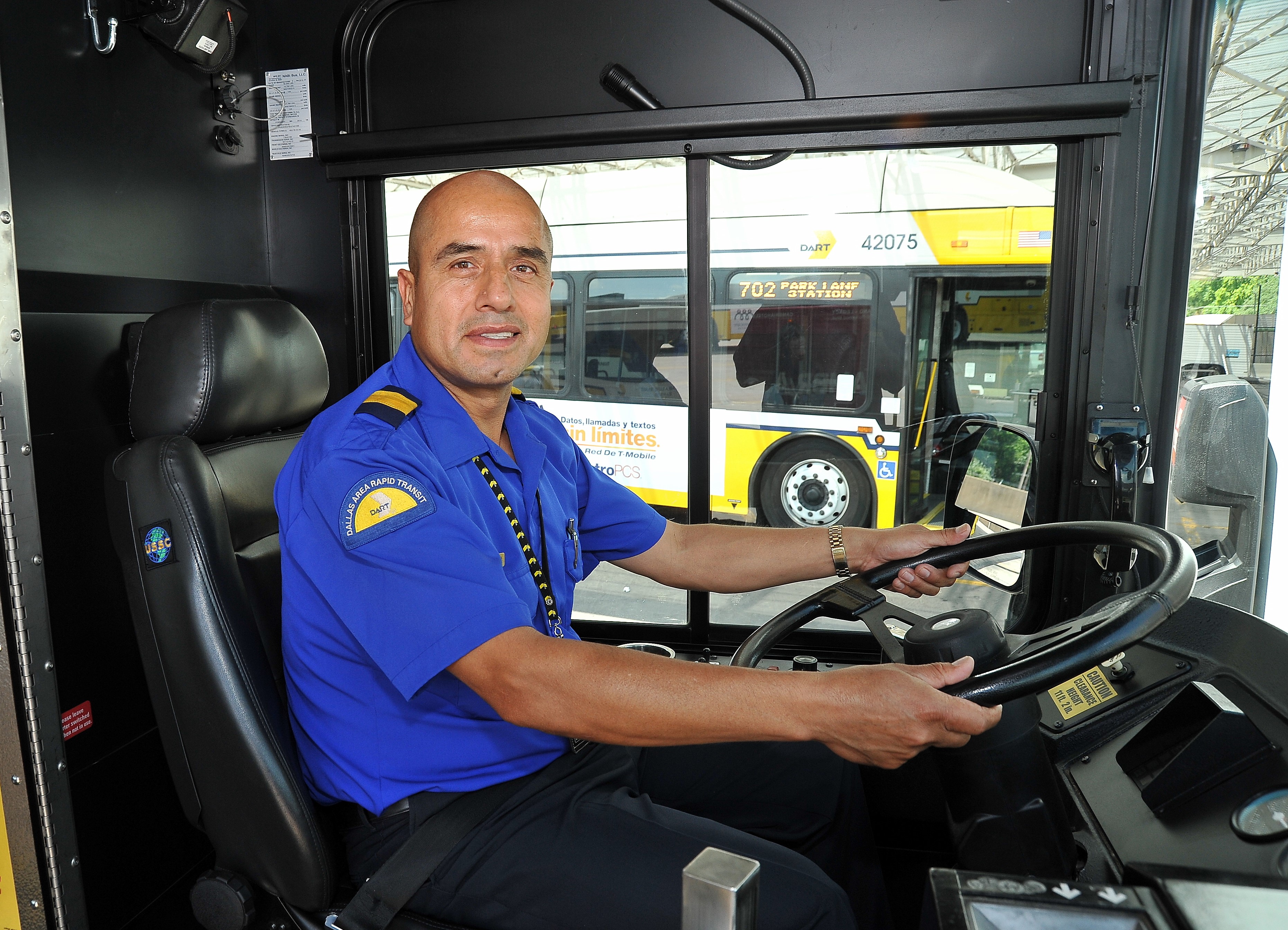 male bus operator